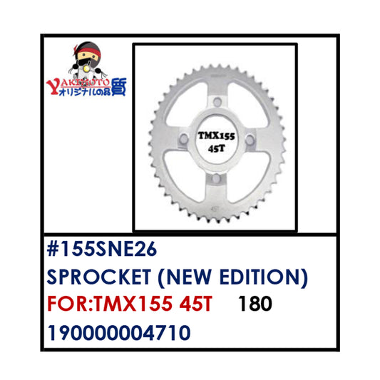 SPROCKET (155SNE26) - TMX 155 45T | YAKIMOTO - BESTPARTS.PH