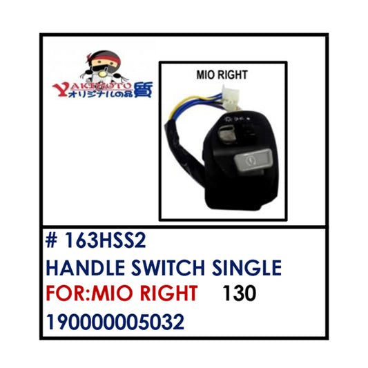 HANDLE SWITCH SINGLE (163HSS2) - MIO RIGHT | YAKIMOTO - BESTPARTS.PH