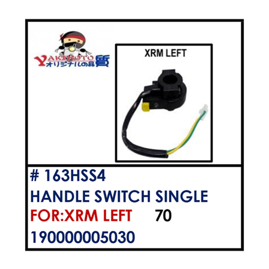HANDLE SWITCH SINGLE (163HSS4) - XRM LEFT | YAKIMOTO - BESTPARTS.PH