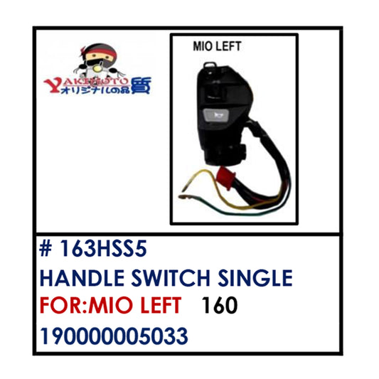 HANDLE SWITCH SINGLE (163HSS5) - MIO LEFT | YAKIMOTO - BESTPARTS.PH