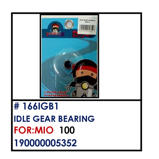 IDLE GEAR BEARING (166IGB1) - MIO | YAKIMOTO - BESTPARTS.PH