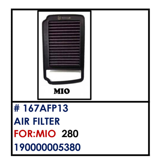 AIR FILTER PREMIUM (167AFP13) - MIO | YAKIMOTO - BESTPARTS.PH