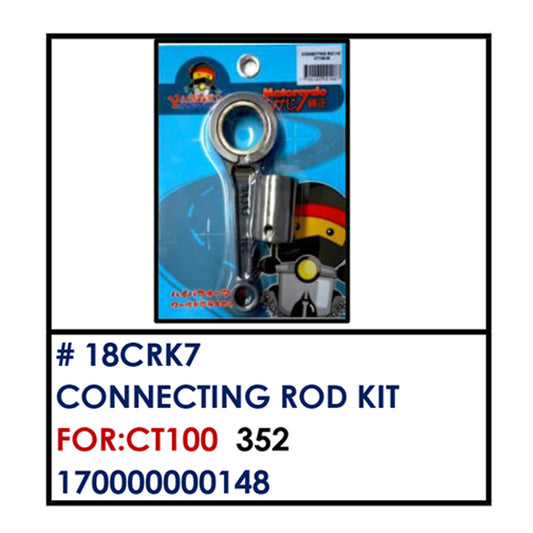 CONNECTING ROD KIT (18CRK7) - CT100 | YAKIMOTO - BESTPARTS.PH