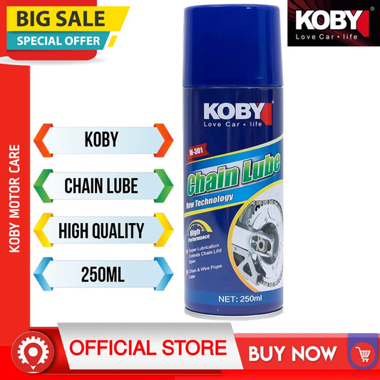 Koby Chain Lube High Quality 250ml Standard Lubricant - BESTPARTS.PH