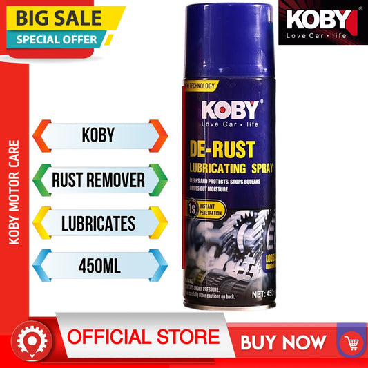 Koby Rust Remover Lubricating Spray and Penetrating Oil 450ml - BESTPARTS.PH