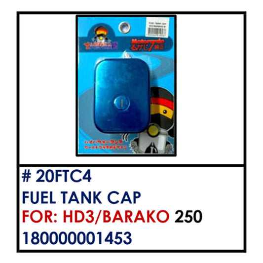 FUEL TANK CAP (20FTC4) - HD3/BARAKO | YAKIMOTO - BESTPARTS.PH