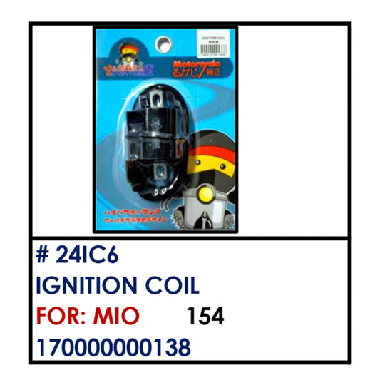 IGNITION COIL (24IC6) - MIO | YAKIMOTO - BESTPARTS.PH