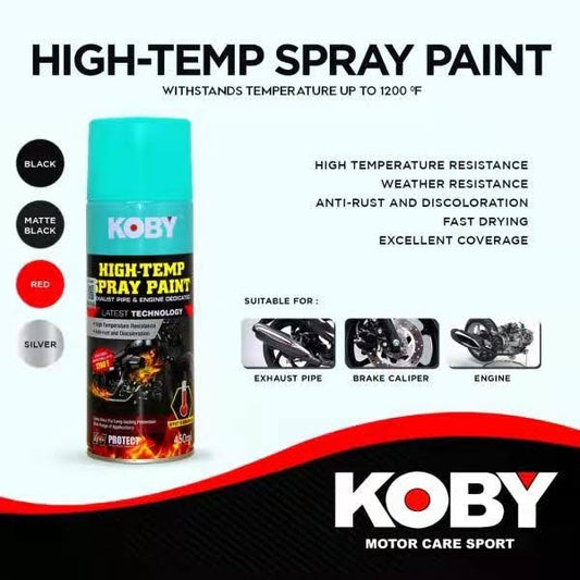Koby Hi-Temp Spray Paint 450ml Premium Quality - BESTPARTS.PH