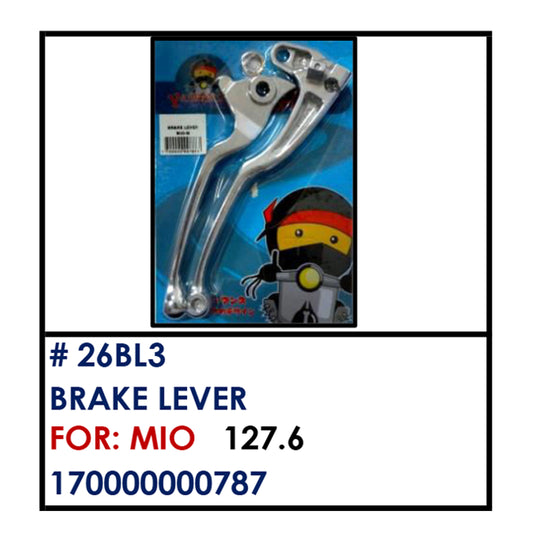 BRAKE LEVER (26BL3) - MIO | YAKIMOTO - BESTPARTS.PH