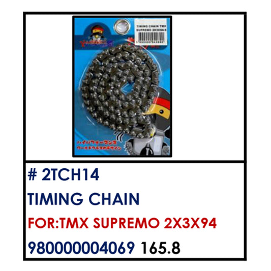 TIMING CHAIN (2TCH14) - TMX SUPREMO 2X3X94 | YAKIMOTO - BESTPARTS.PH