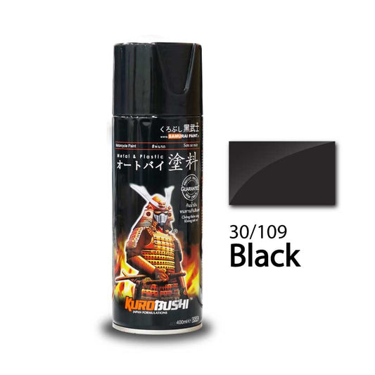 30/109 BLACK SAMURAI PAINT 400ML MALAYSIA (SPPAS030/109BLACK)