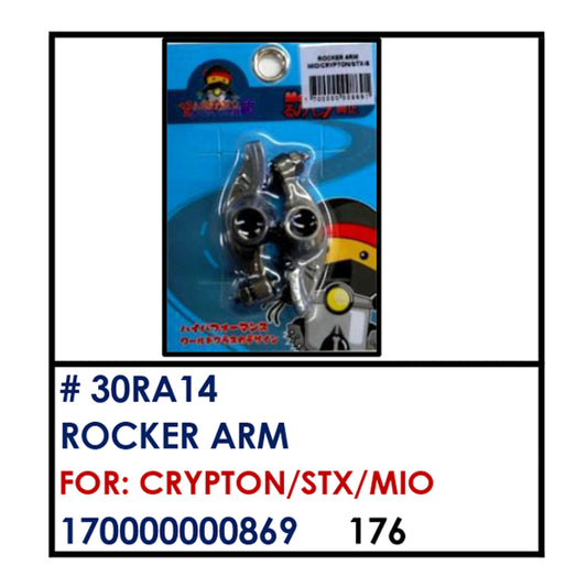 ROCKER ARM (30RA14) - CRYPTON/STX/MIO | YAKIMOTO - BESTPARTS.PH