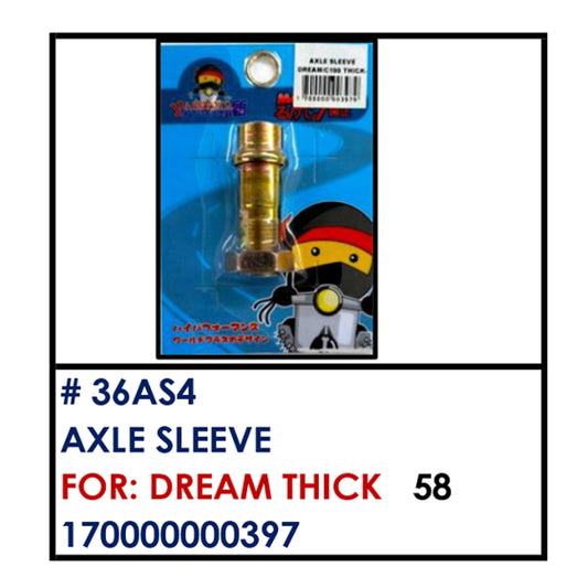 AXLE SLEEVE (36AS4) - DREAM THICK | YAKIMOTO - BESTPARTS.PH