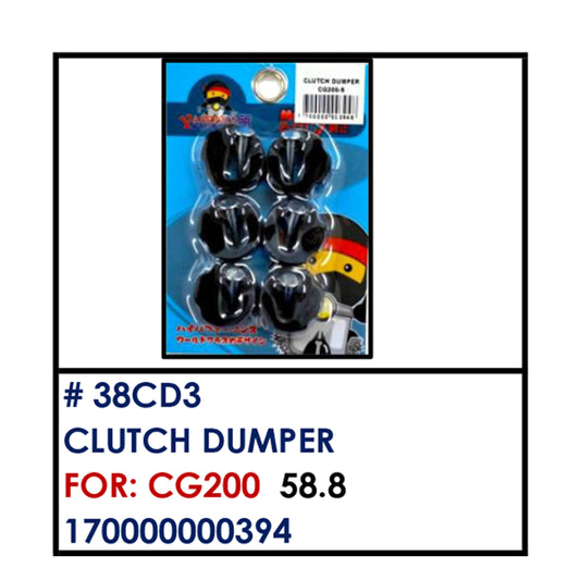 CLUTCH DUMPER  (38CD3) - CG200 | YAKIMOTO - BESTPARTS.PH