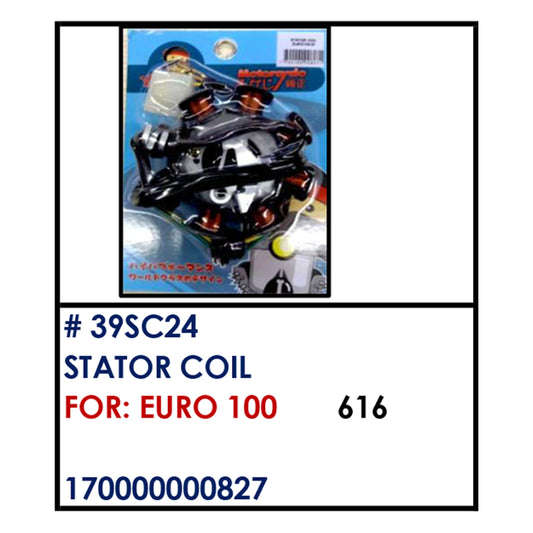 STATOR COIL (39SC24) - EURO 100 | YAKIMOTO - BESTPARTS.PH