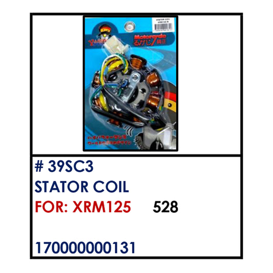 STATOR COIL (39SC3) - XRM125 | YAKIMOTO - BESTPARTS.PH