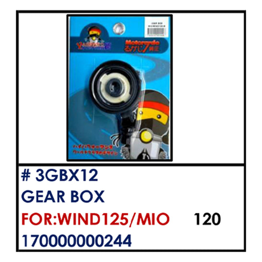GEAR BOX (3GBX12) - WIND125/MIO | YAKIMOTO - BESTPARTS.PH