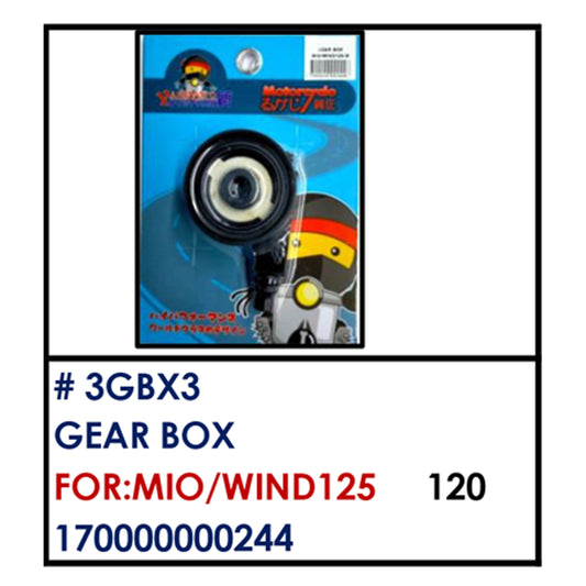 GEAR BOX (3GBX3) - MIO/WIND125 | YAKIMOTO - BESTPARTS.PH