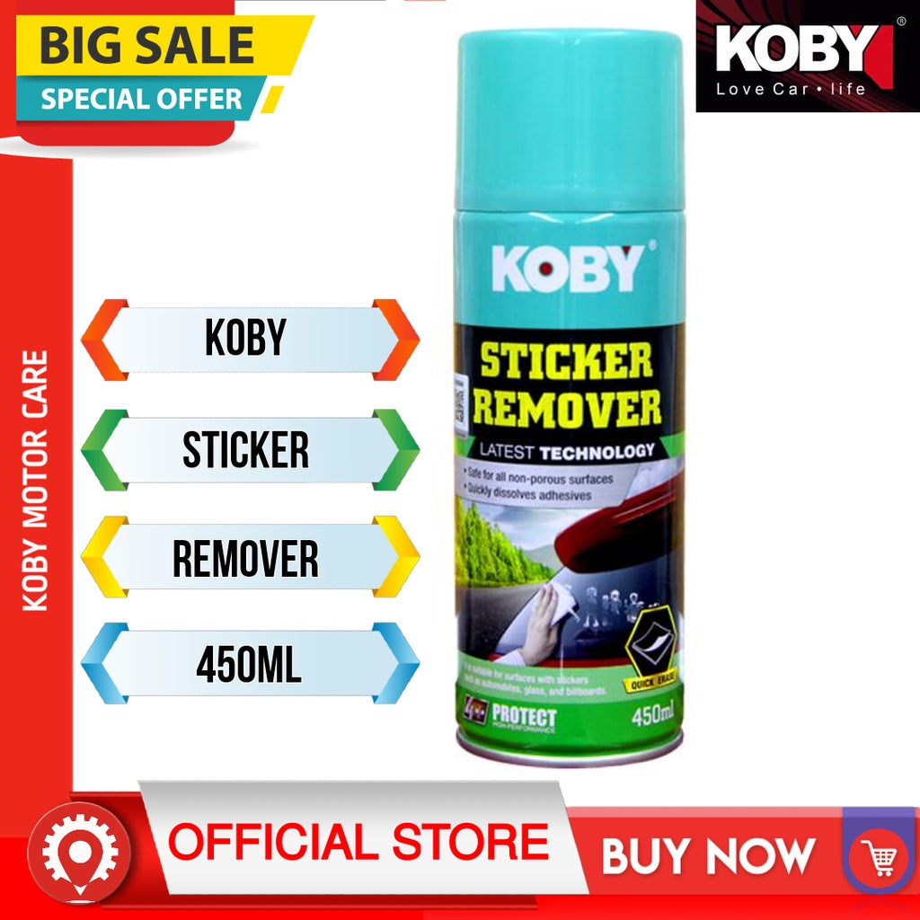 Koby Sticker Remover 450ml - BESTPARTS.PH