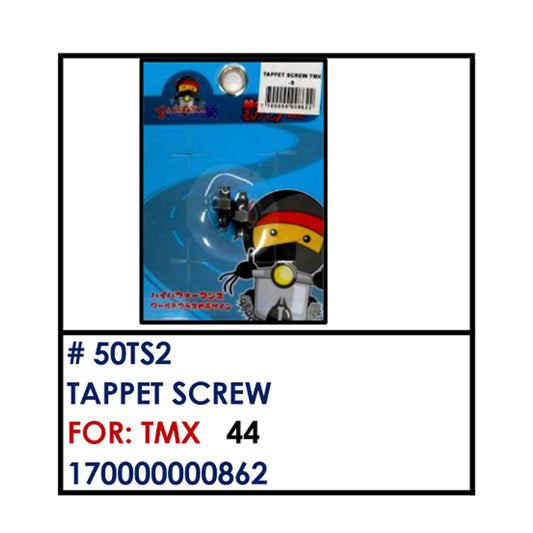 TAPPET SCREW (50TS2) - TMX | YAKIMOTO - BESTPARTS.PH