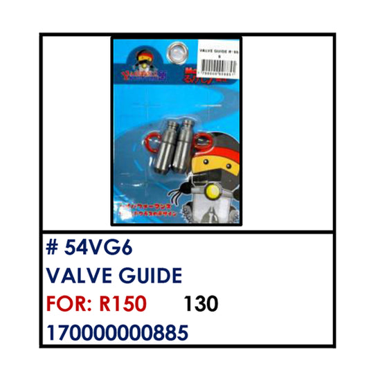 VALVE GUIDE (54VG6) - R150 | YAKIMOTO - BESTPARTS.PH