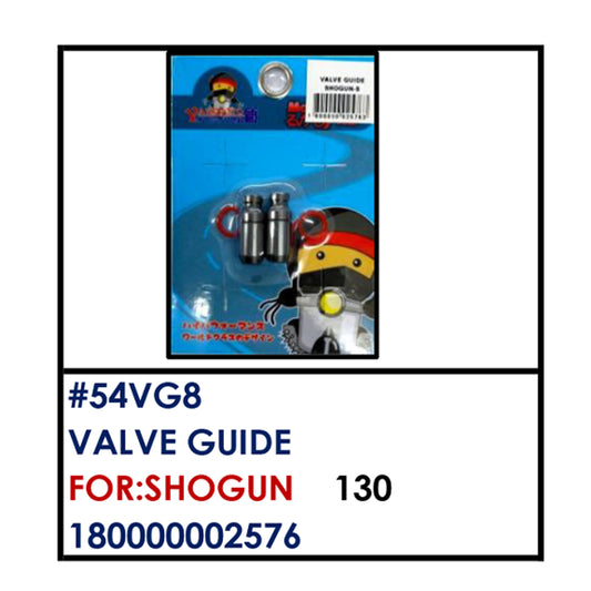 VALVE GUIDE (54VG8) - SHOGUN | YAKIMOTO - BESTPARTS.PH