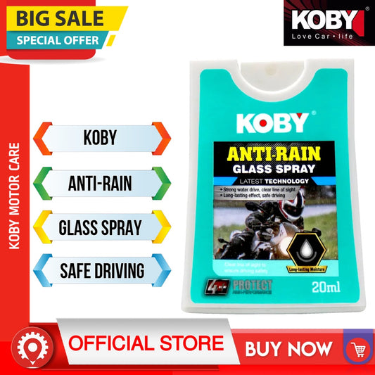 Koby Anti-Rain Glass Helmet Spray 20ml - BESTPARTS.PH