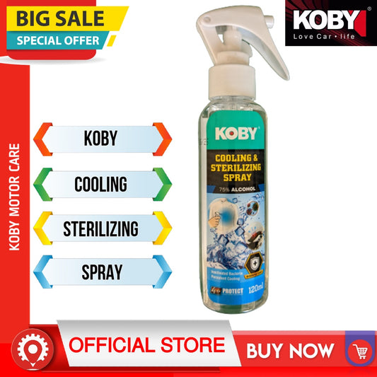 Koby Cooling and Sterilizing Spray 120ml - BESTPARTS.PH