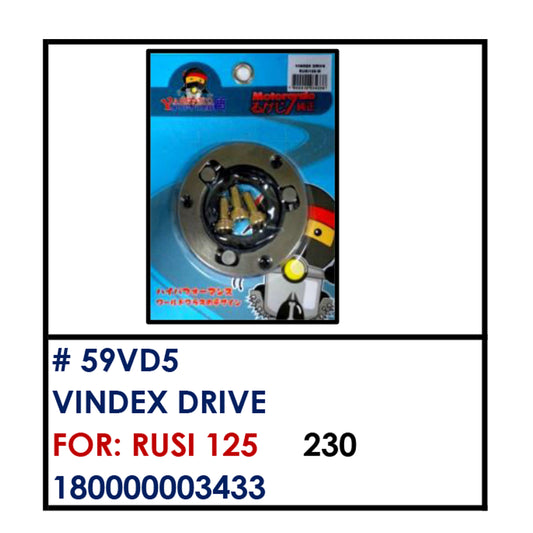 VINDEX DRIVE (59VD5) - RUSI125 | YAKIMOTO - BESTPARTS.PH