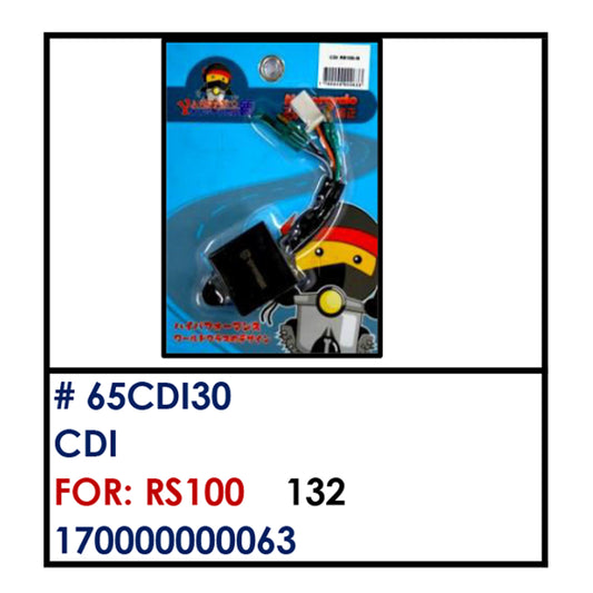 CDI (65CDI30) - RS100 | YAKIMOTO - BESTPARTS.PH