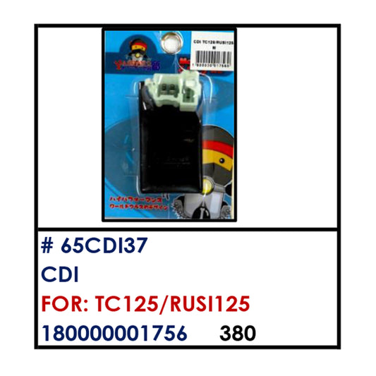 CDI (65CDI37) - TC125/RUSI125 | YAKIMOTO - BESTPARTS.PH