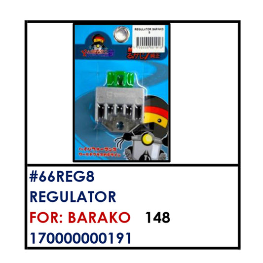 REGULATOR (66REG8) - BARAKO | YAKIMOTO - BESTPARTS.PH