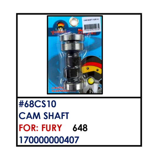 CAMSHAFT (68CS10) - FURY | YAKIMOTO - BESTPARTS.PH