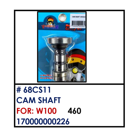 CAMSHAFT (68CS11) - W100 | YAKIMOTO - BESTPARTS.PH