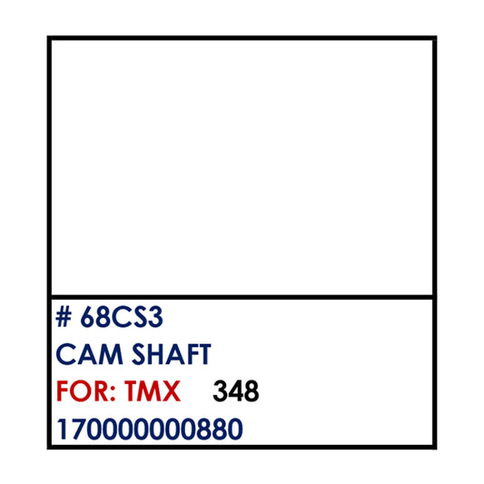 CAMSHAFT (68CS3) - TMX | YAKIMOTO - BESTPARTS.PH