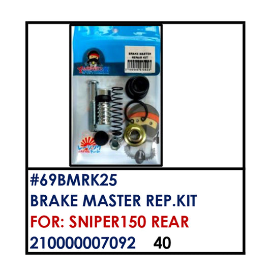 BRAKE MASTER REAPIR KIT (69BMRK25) - SNIPER 150 REAR | YAKIMOTO - BESTPARTS.PH
