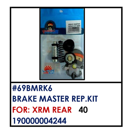 BRAKE MASTER REAPIR KIT (69BMRK6) - XRM REAR | YAKIMOTO - BESTPARTS.PH