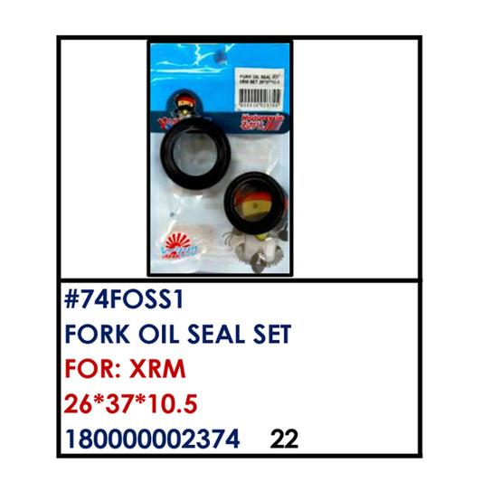 FORK OIL SEAL SET (74FOSS1) - XRM 26"37"10.5 | YAKIMOTO - BESTPARTS.PH