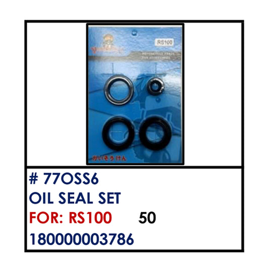 OIL SEAL SET (77OSS6) - RS100 | YAKIMOTO - BESTPARTS.PH