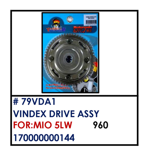 VINDEX DRIVE ASSY (79VDA1) - MIO 5LW | YAKIMOTO - BESTPARTS.PH