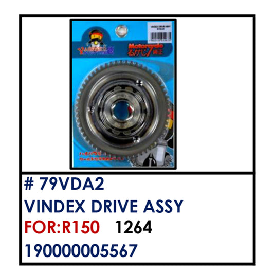 VINDEX DRIVE ASSY (79VDA2) - R150 | YAKIMOTO - BESTPARTS.PH