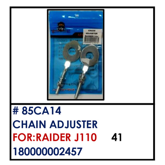 CHAIN ADJUSTER (85CA14) - RAIDER J110 | YAKIMOTO - BESTPARTS.PH