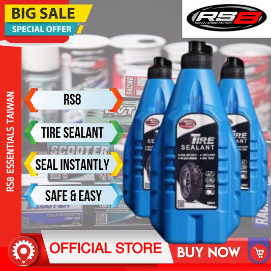 RS8 Tire Sealant High Quality Seal Instantly 500ml - BESTPARTS.PH