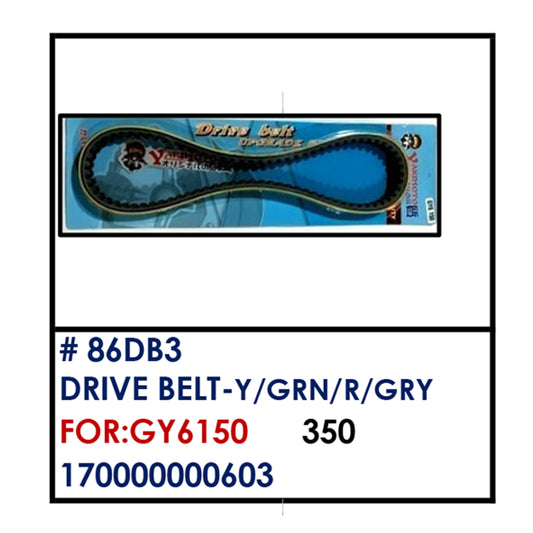 DRIVE BELT (86DB3) - GY6 150 | YAKIMOTO - BESTPARTS.PH