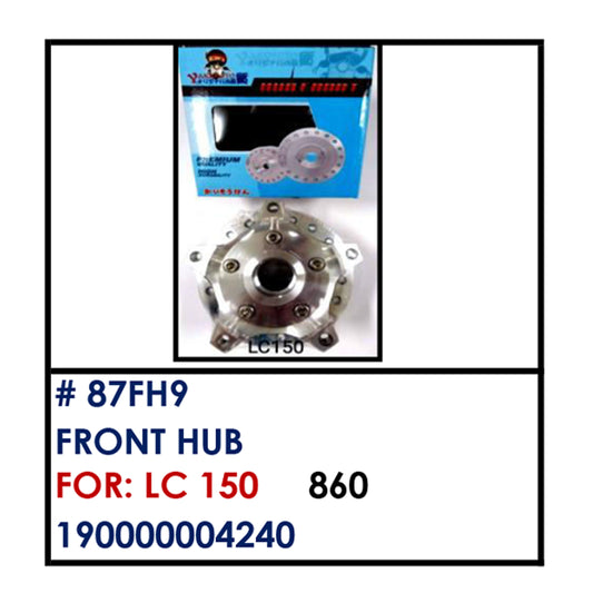 FRONT HUB (87FH9) - LC 150 | YAKIMOTO - BESTPARTS.PH