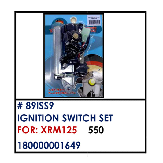 IGNITION SWITCH SET (89ISS9) - XRM125 | YAKIMOTO - BESTPARTS.PH