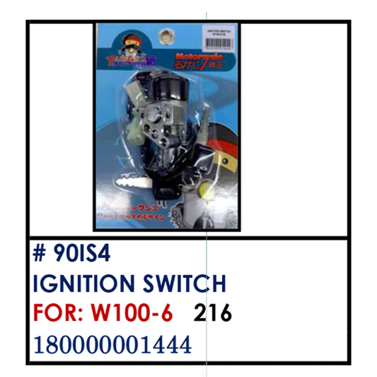 IGNITION SWITCH (90IS4) - W100-6 | YAKIMOTO - BESTPARTS.PH