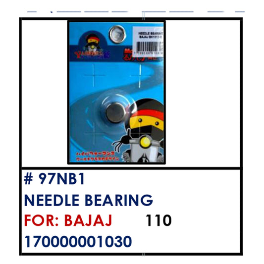 NEEDLE BEARING (97NB1) - BAJAJ | YAKIMOTO - BESTPARTS.PH