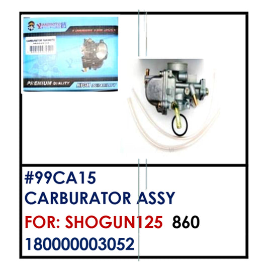 CARBURATOR ASSY (99CA15) - SHOGUN125 | YAKIMOTO - BESTPARTS.PH