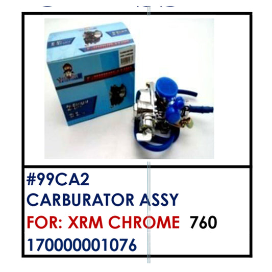 CARBURATOR ASSY (99CA2) - XRM CHROME | YAKIMOTO - BESTPARTS.PH